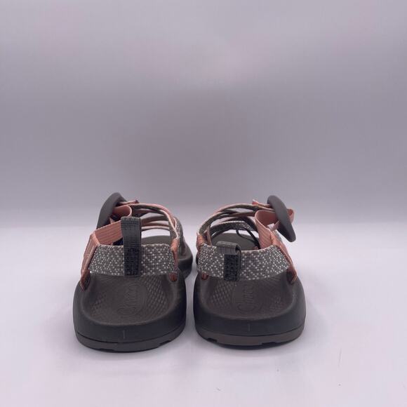 Chaco ZX 1Ecotread Sandals Outdoors Pink Burlap Heather Kids Girls 1 - Picture 4 of 8